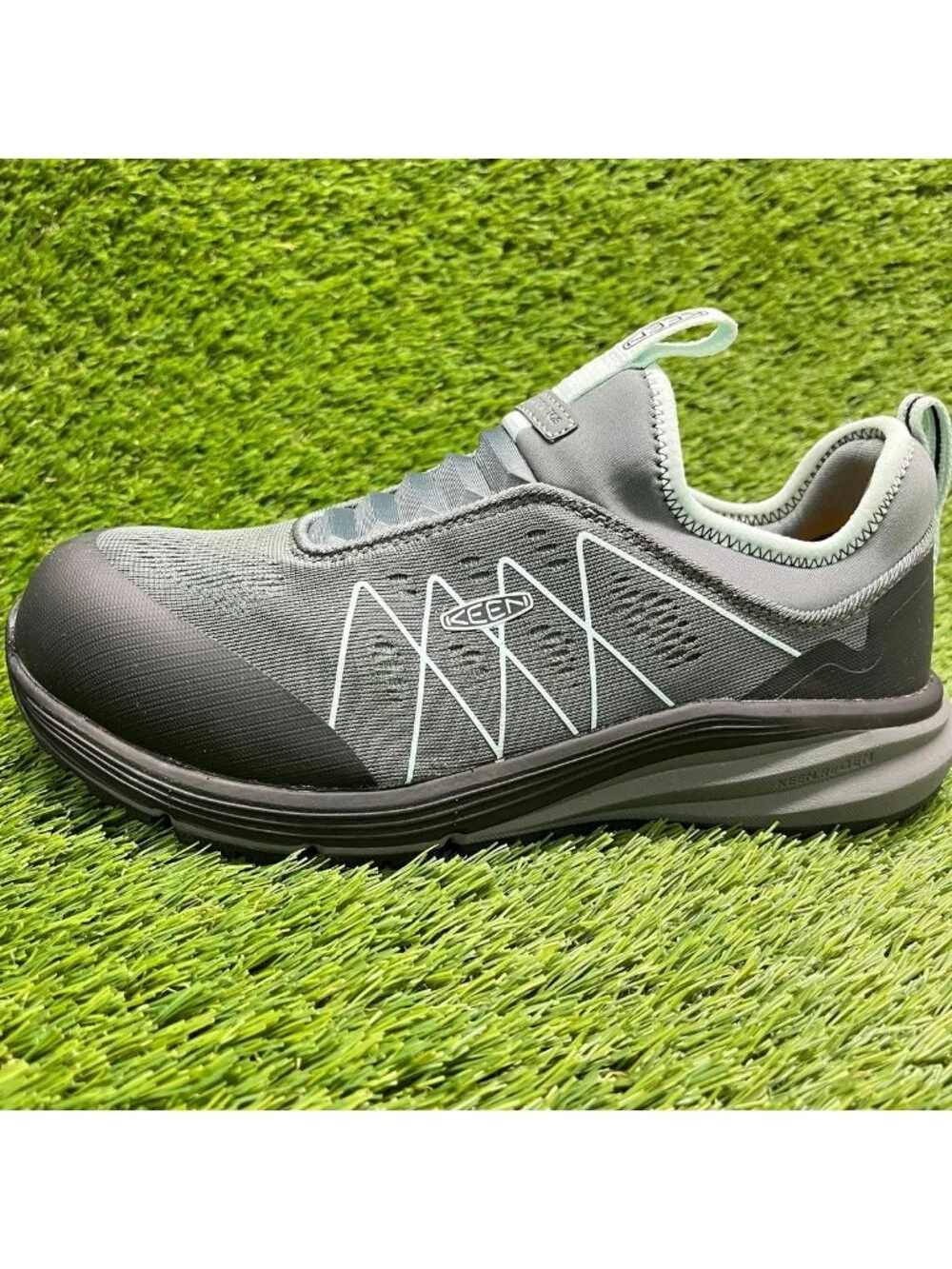 Keen Utility Vista Energy Shift Womens Size 7.5D Gray Composite Toe Safety Shoes